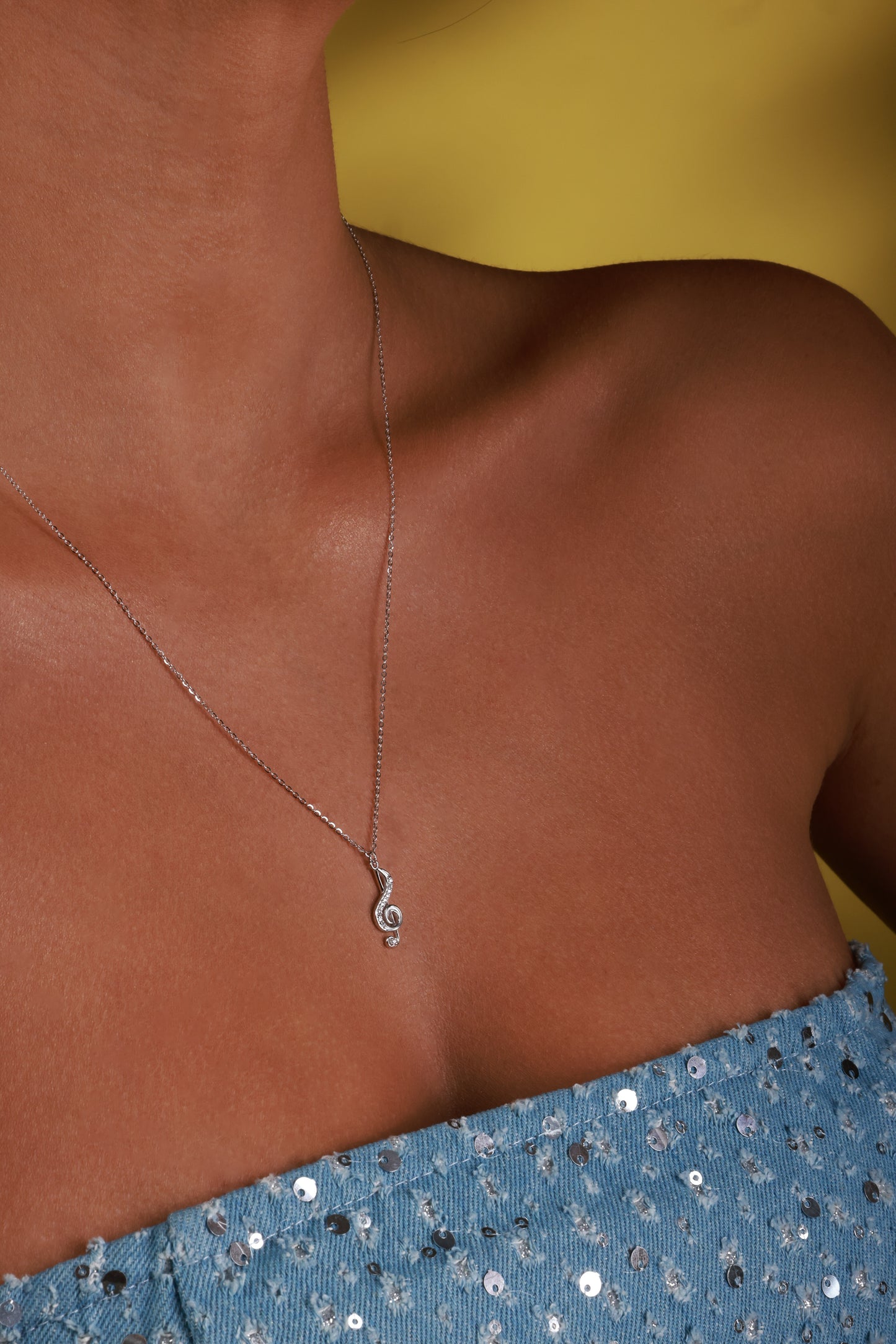 Silver necklace