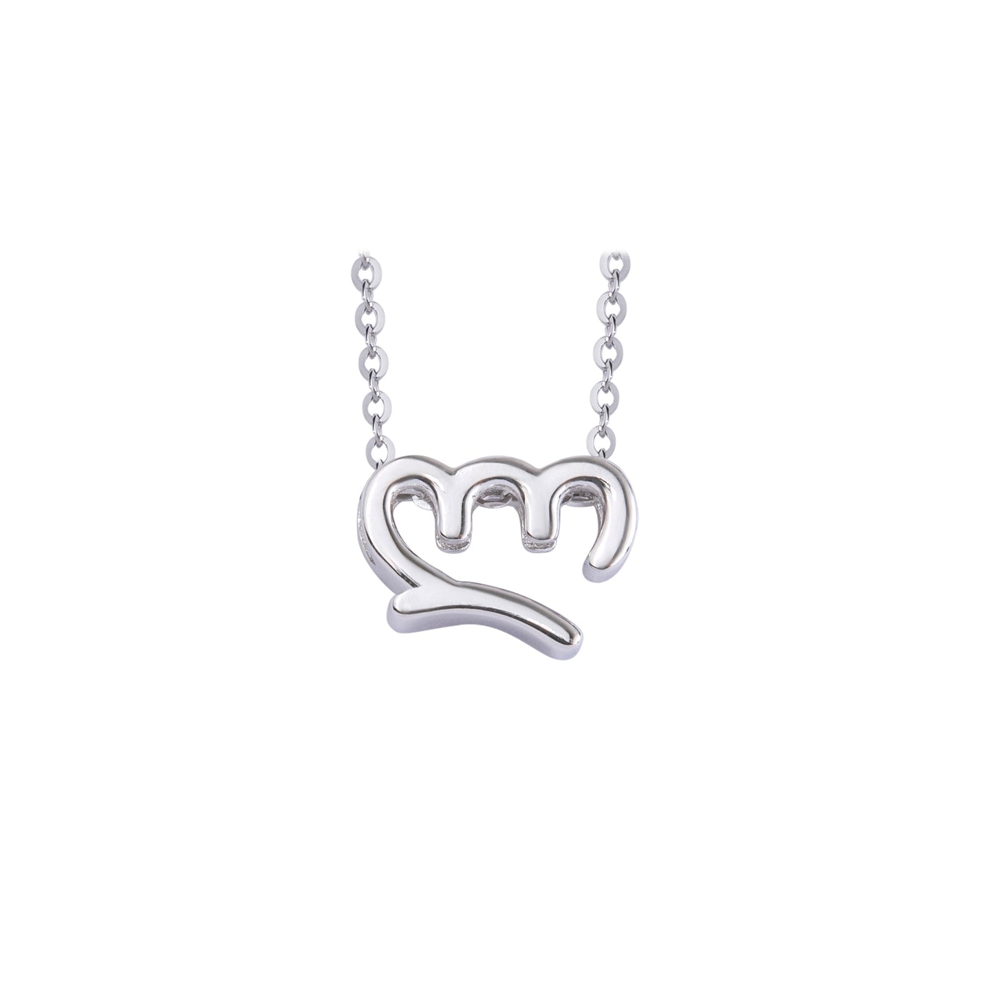 Silver necklace