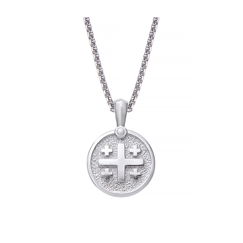 silver necklace