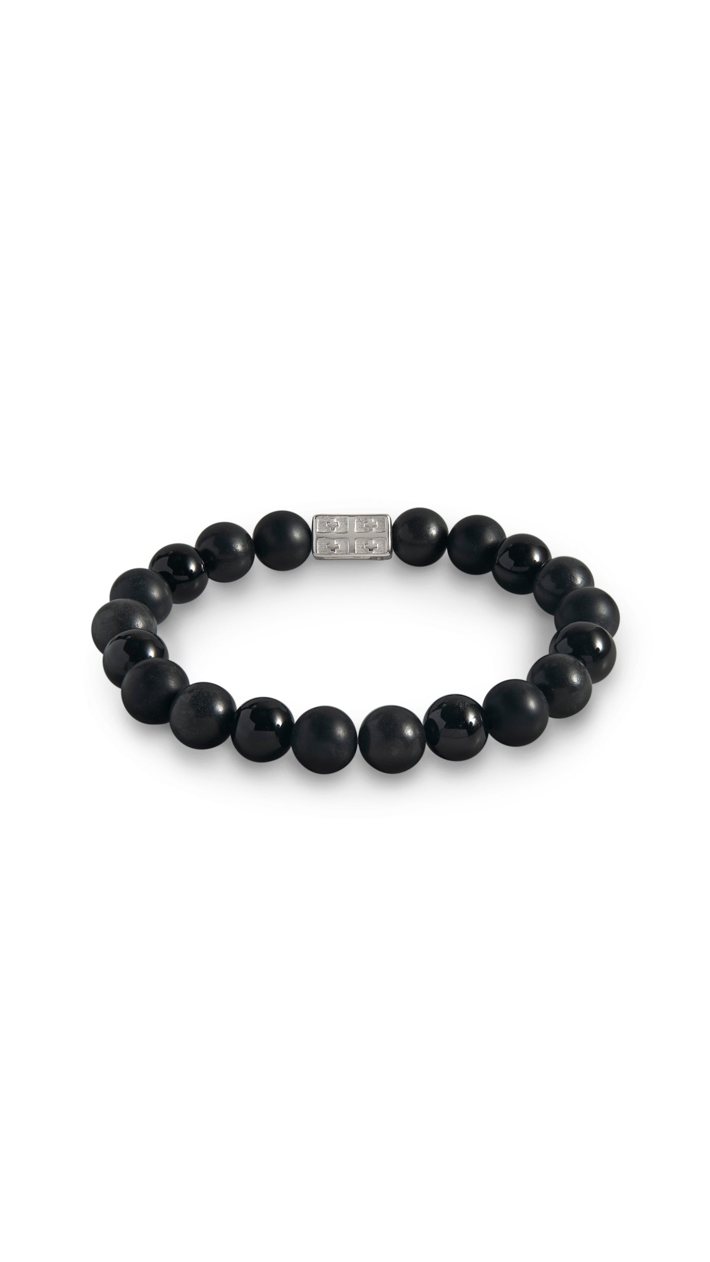 Shungite, black tourmaline, black agate