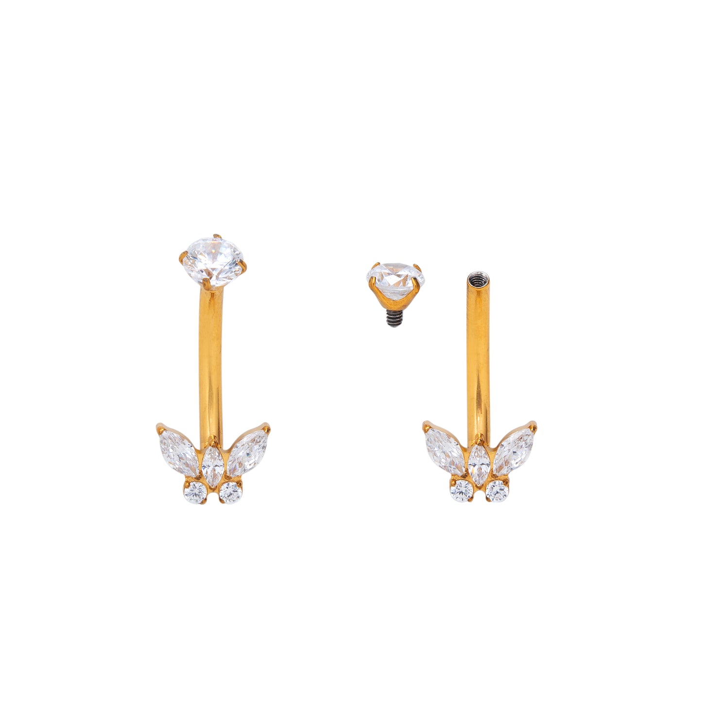 Navel piercing