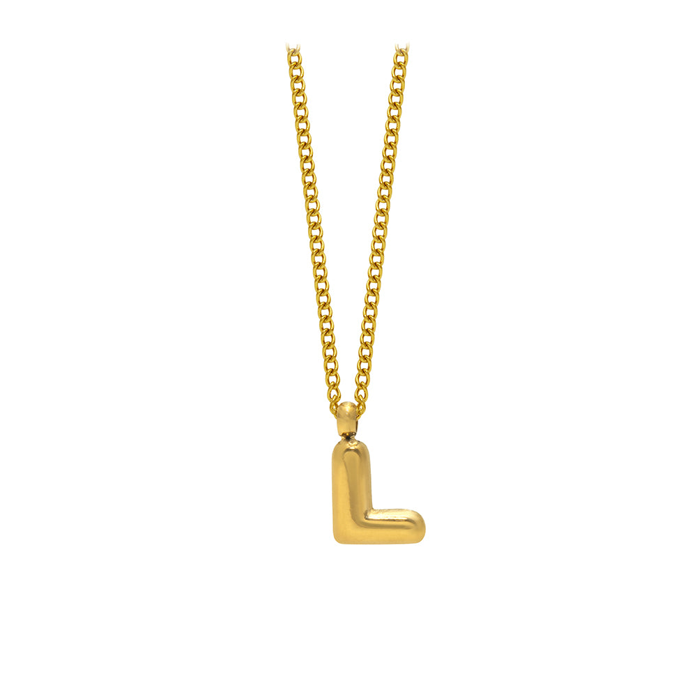 Necklace with initial G