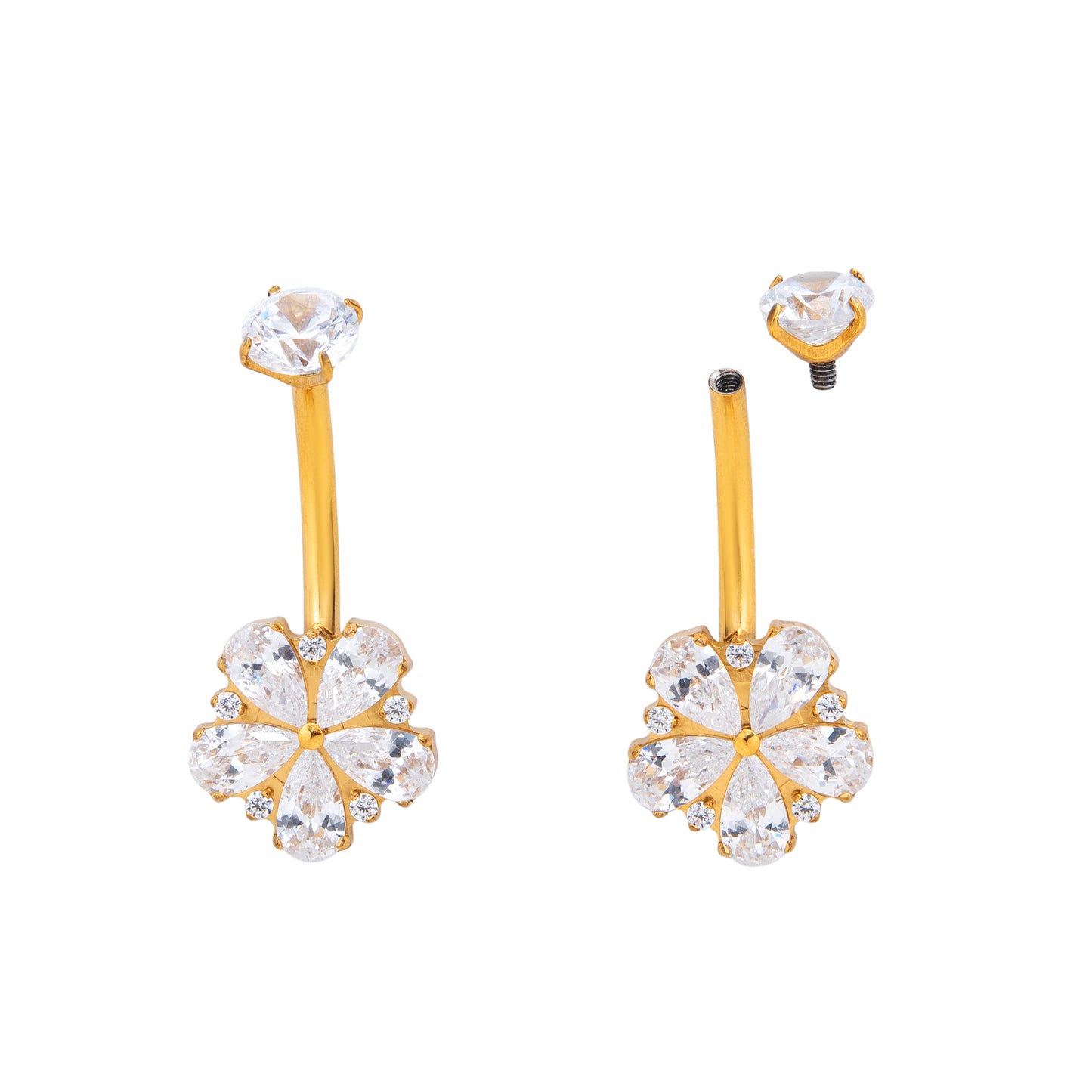 Navel piercing