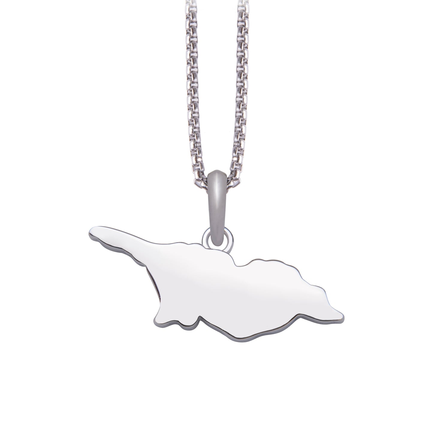 silver necklace