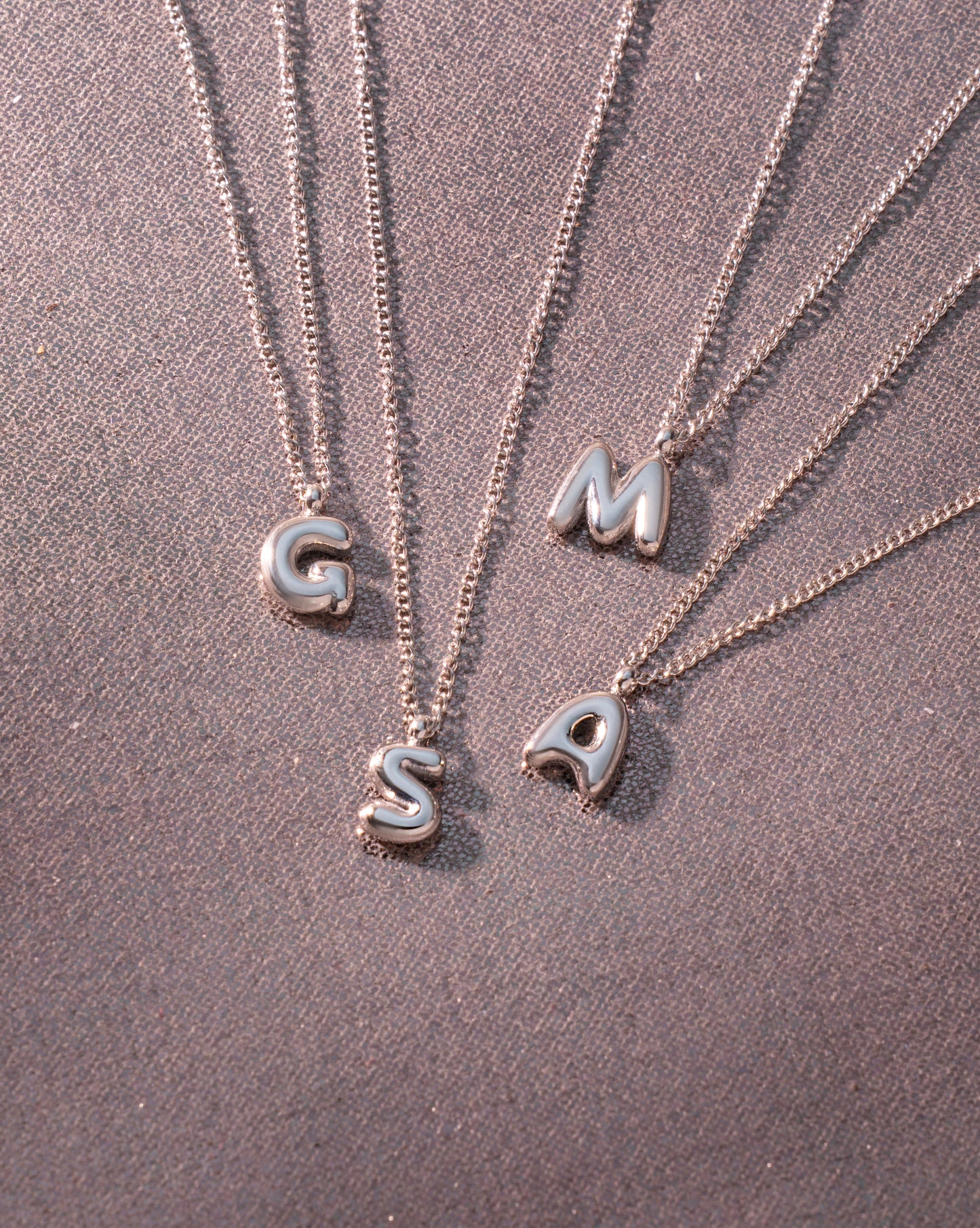 Necklace with initial G