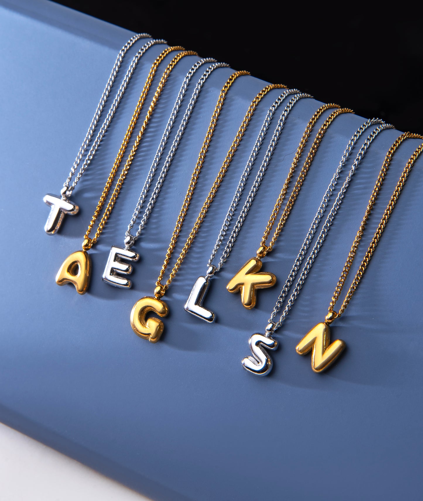 Necklace with initial G