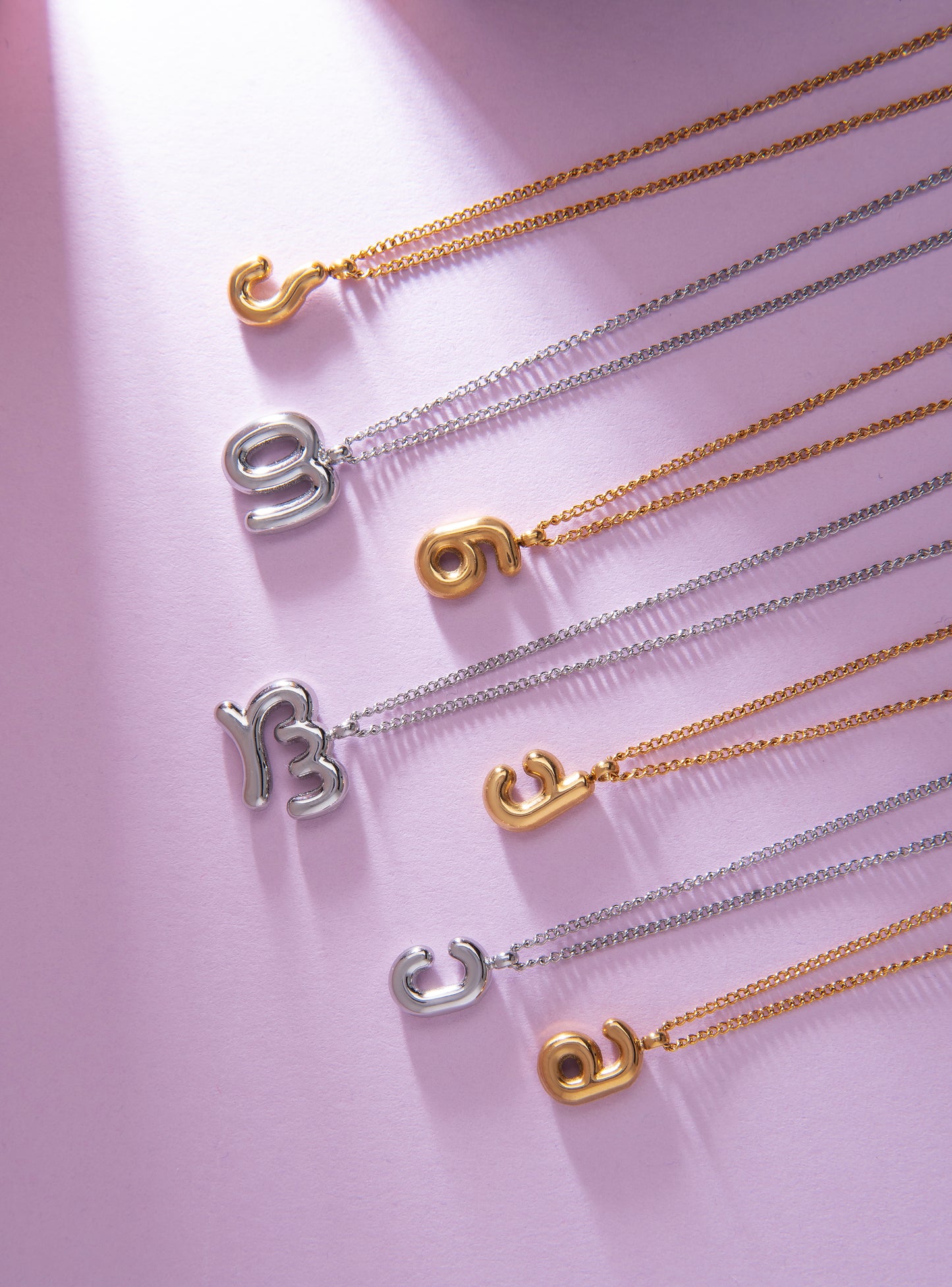 Necklace with initial G