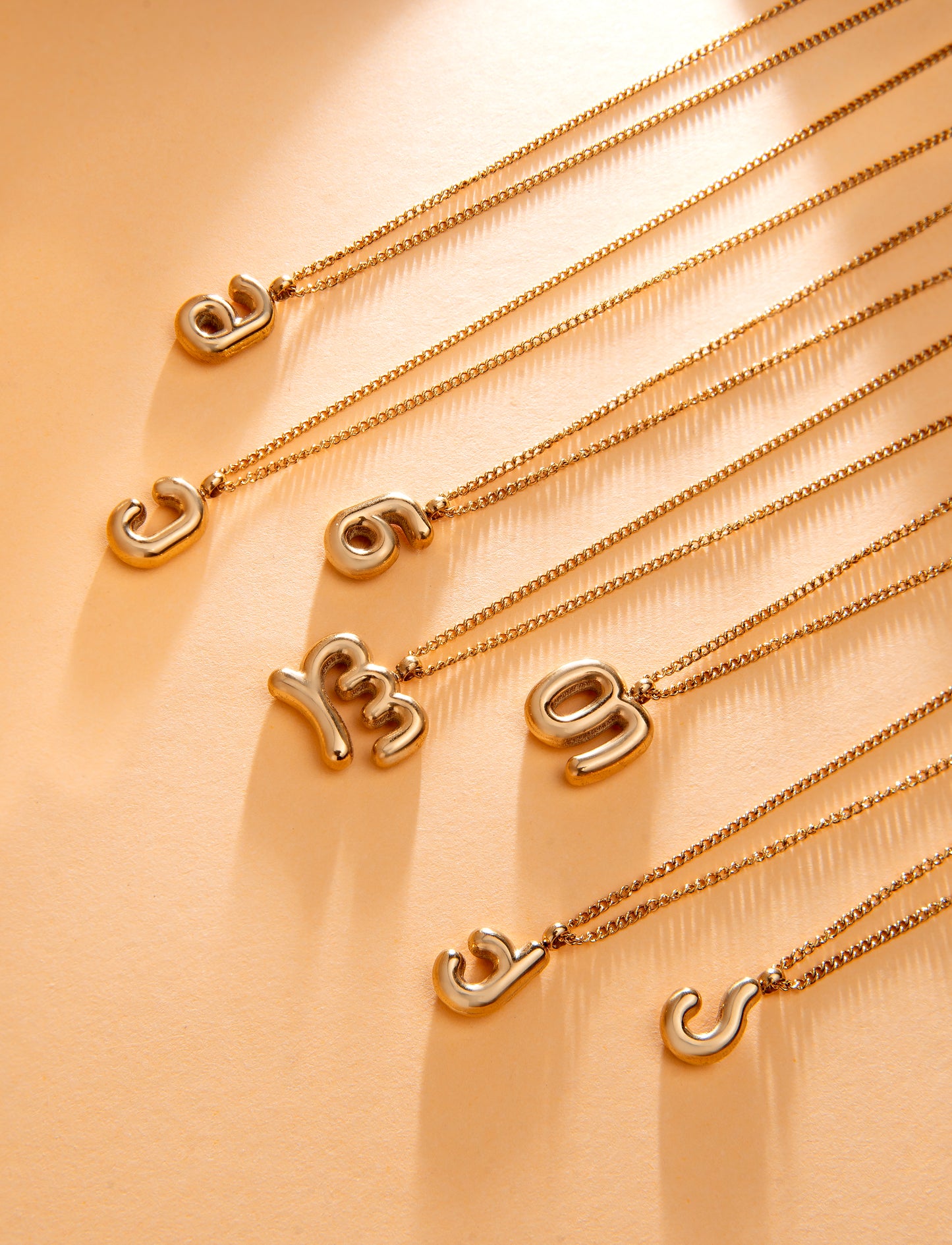 Necklace with initial G