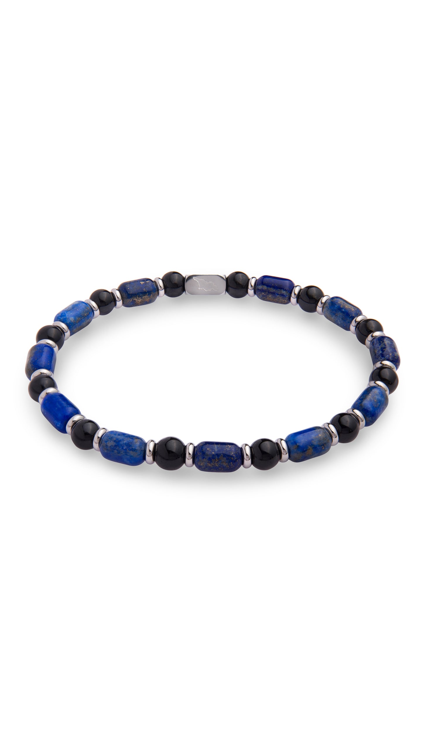 Black tourmaline, lapis lazuli