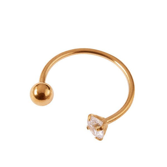 ცხვირის პირსინგი