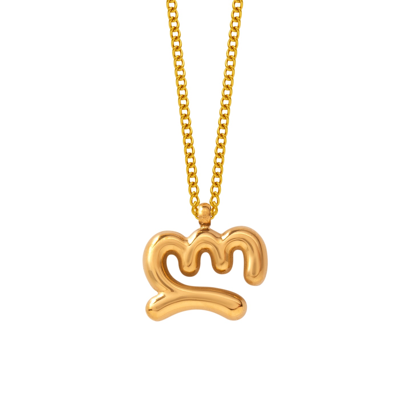 Necklace with initial G