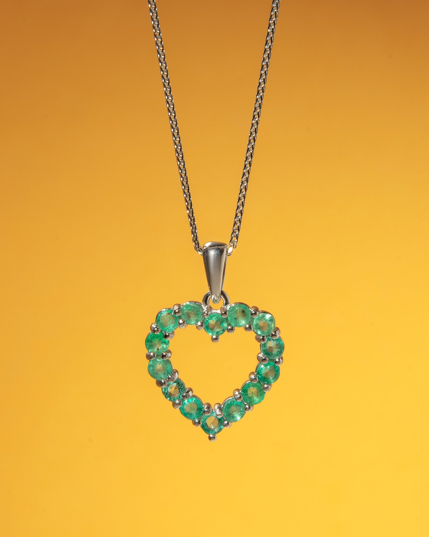 silver necklace