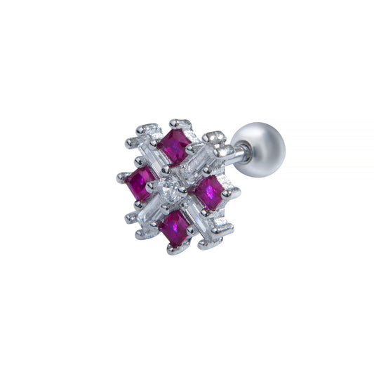 ვერცხლის საყურე პირსინგი