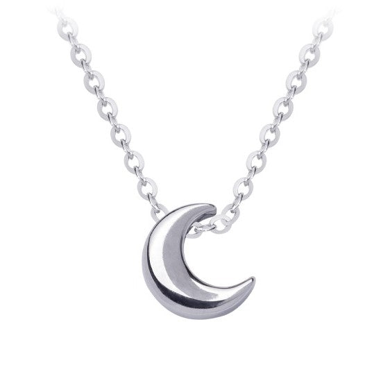 Heart silver necklace