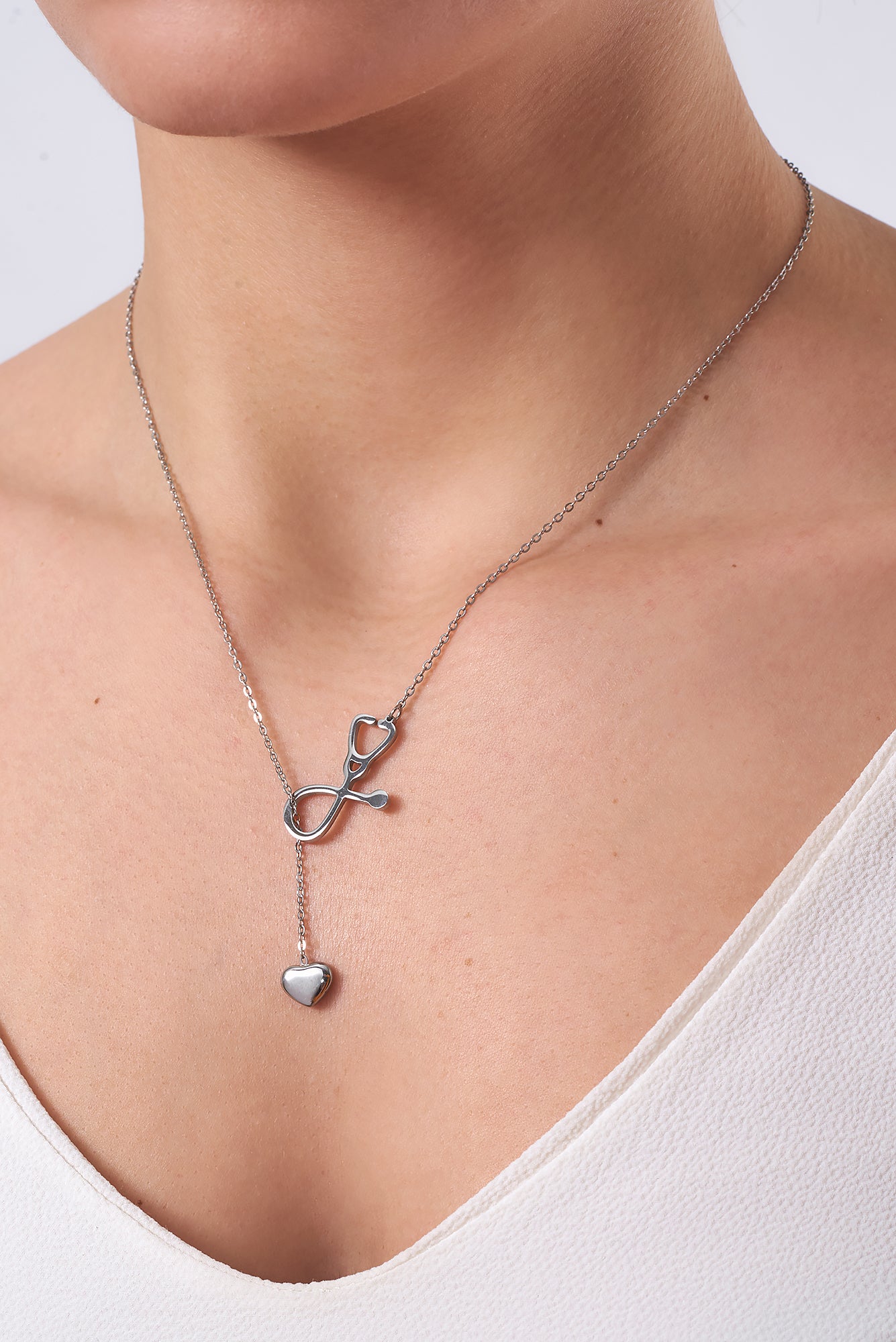 Stethoscope necklace