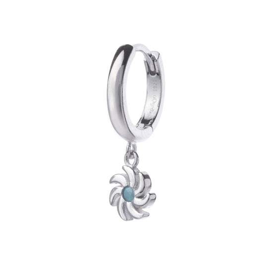 ვერცხლი საყურე ბორჯღალის