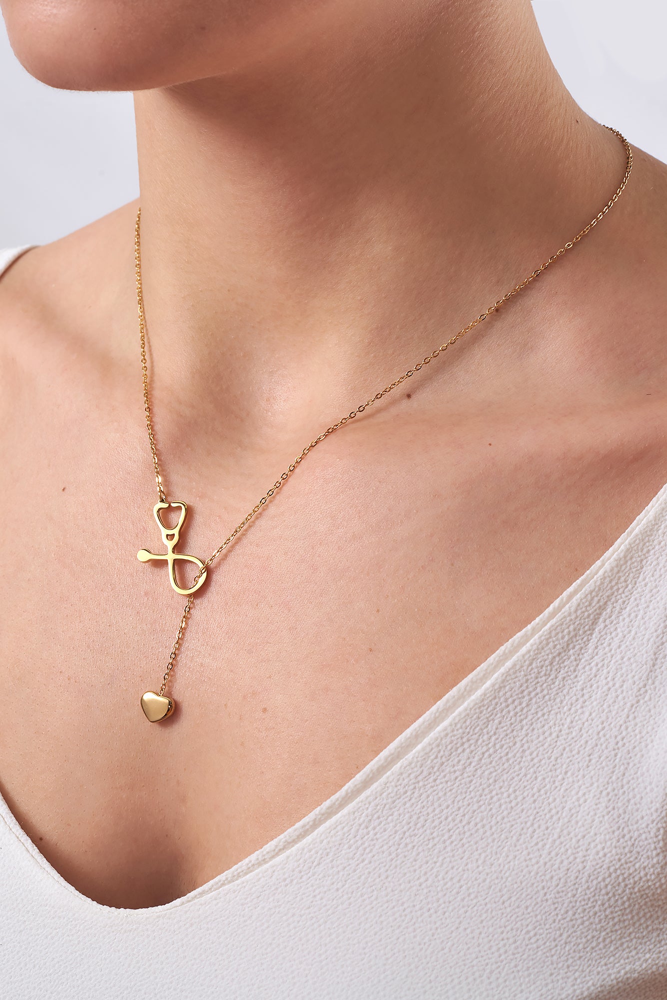 Stethoscope necklace