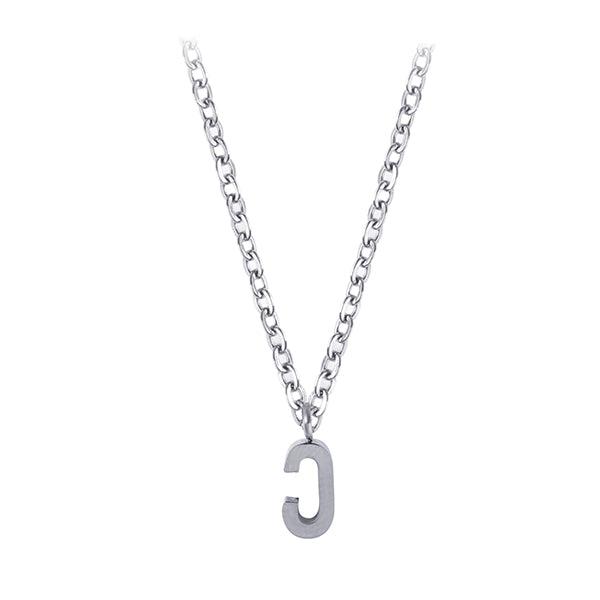 Necklace with initial ე