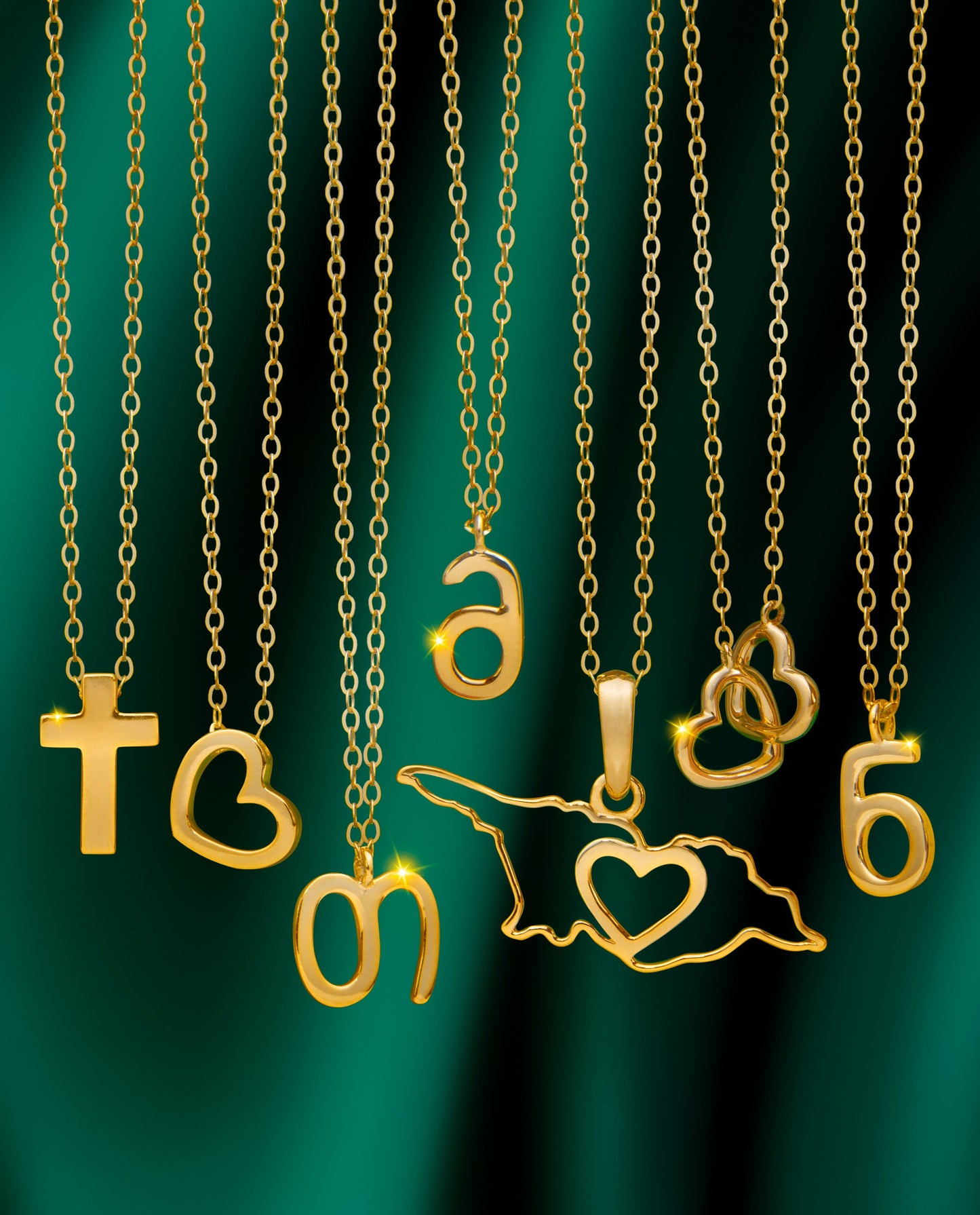 Gold necklace