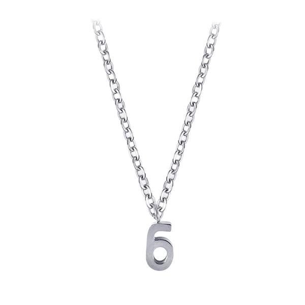 Necklace with initial ნ