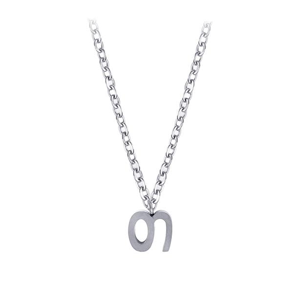 Necklace with initial თ