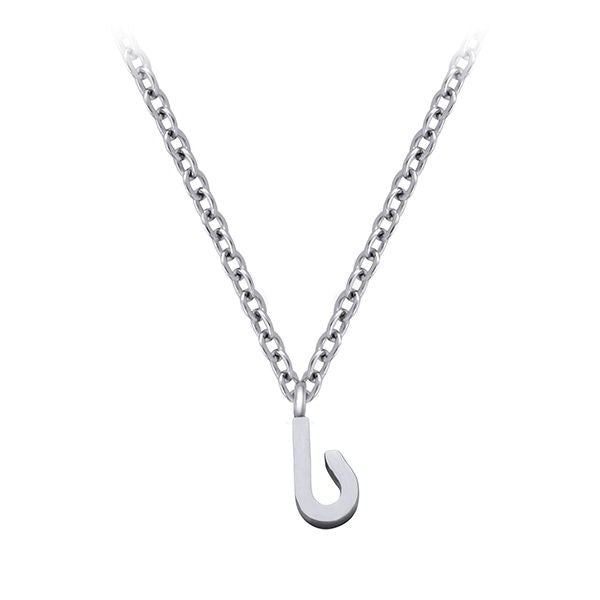 Necklace with initial ს
