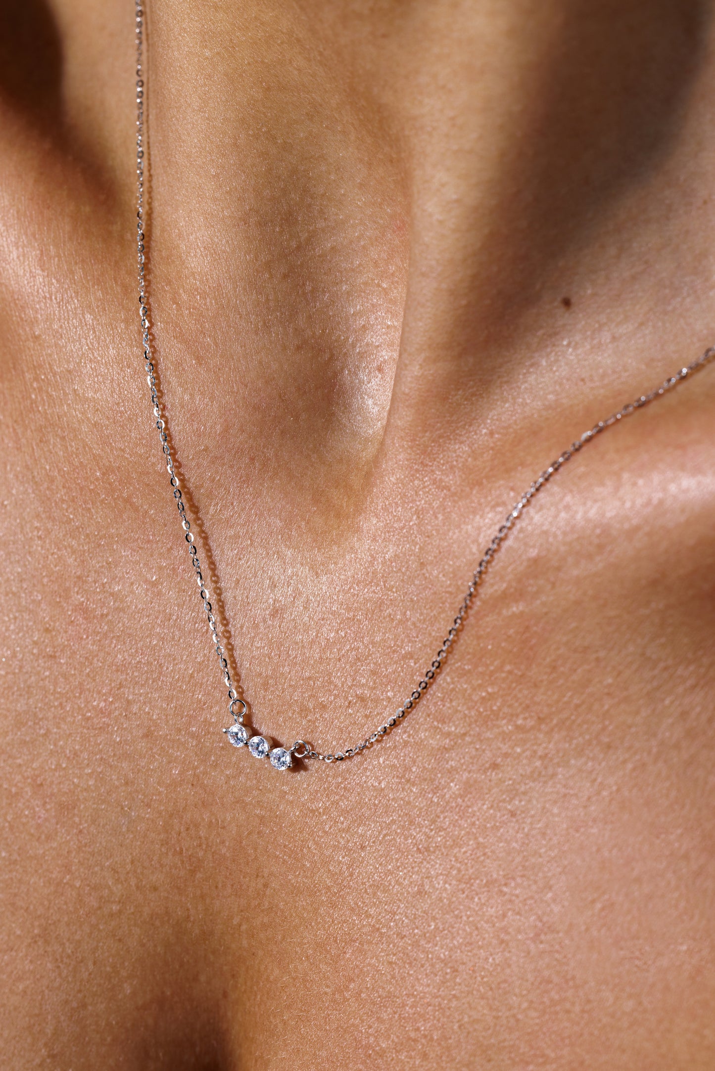 Silver necklace