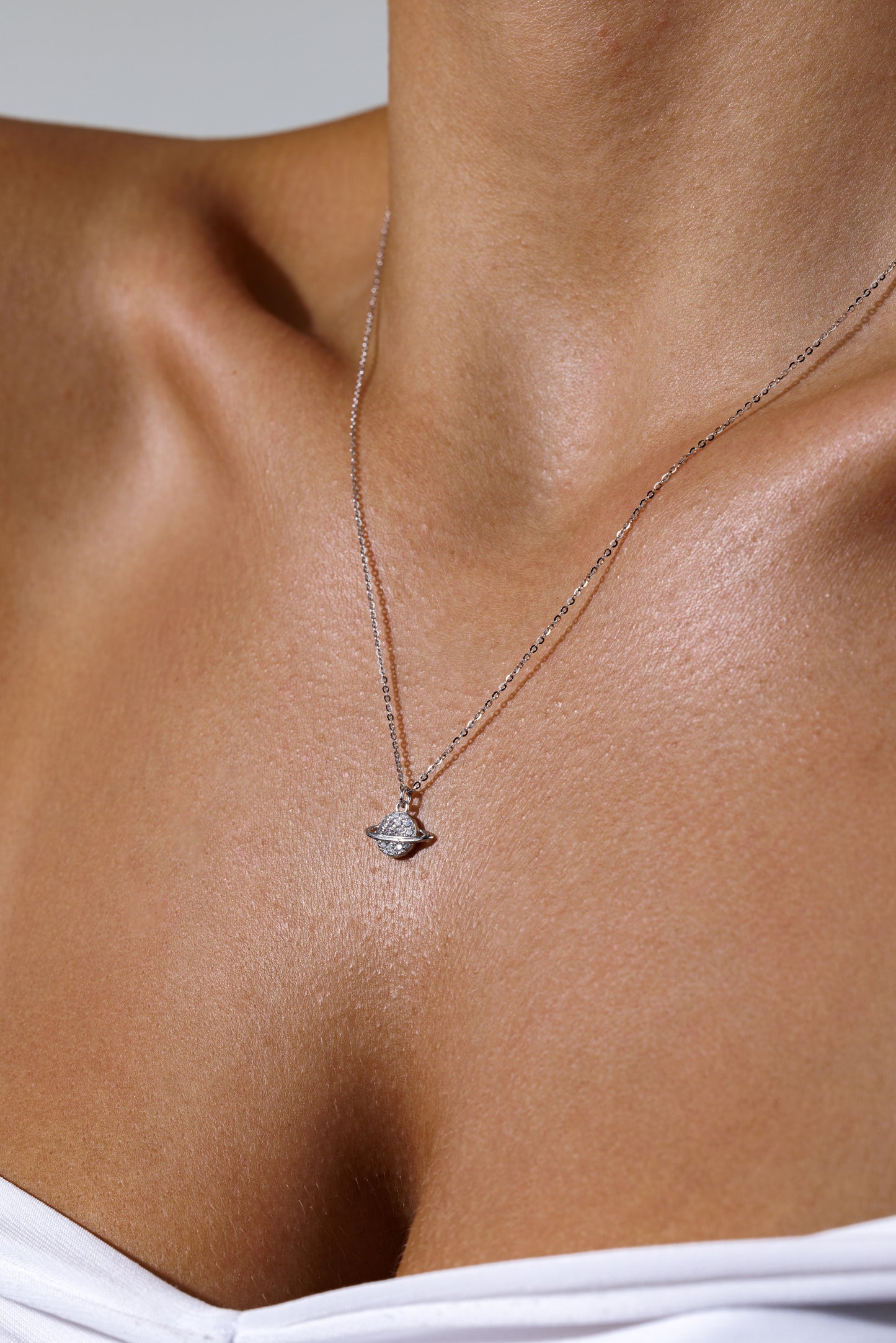 Silver necklace