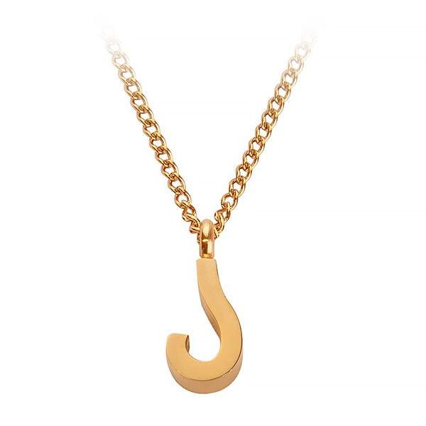 Necklace with initial ა