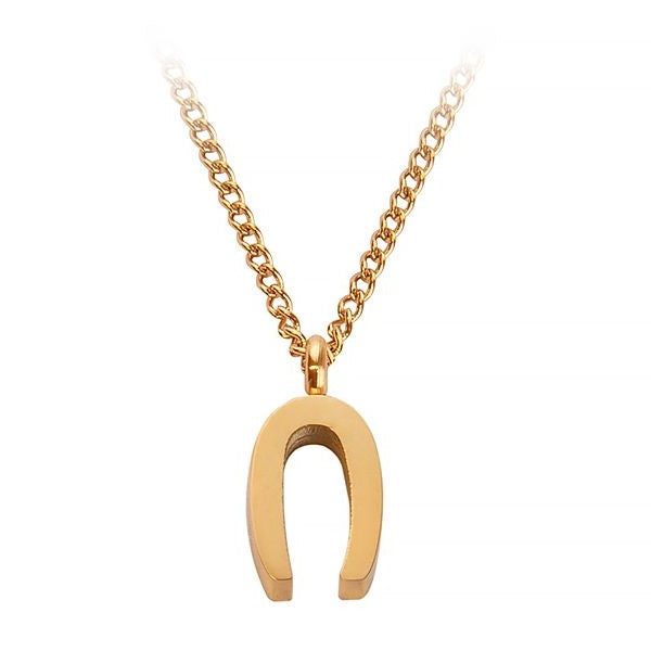 Necklace with initial ი