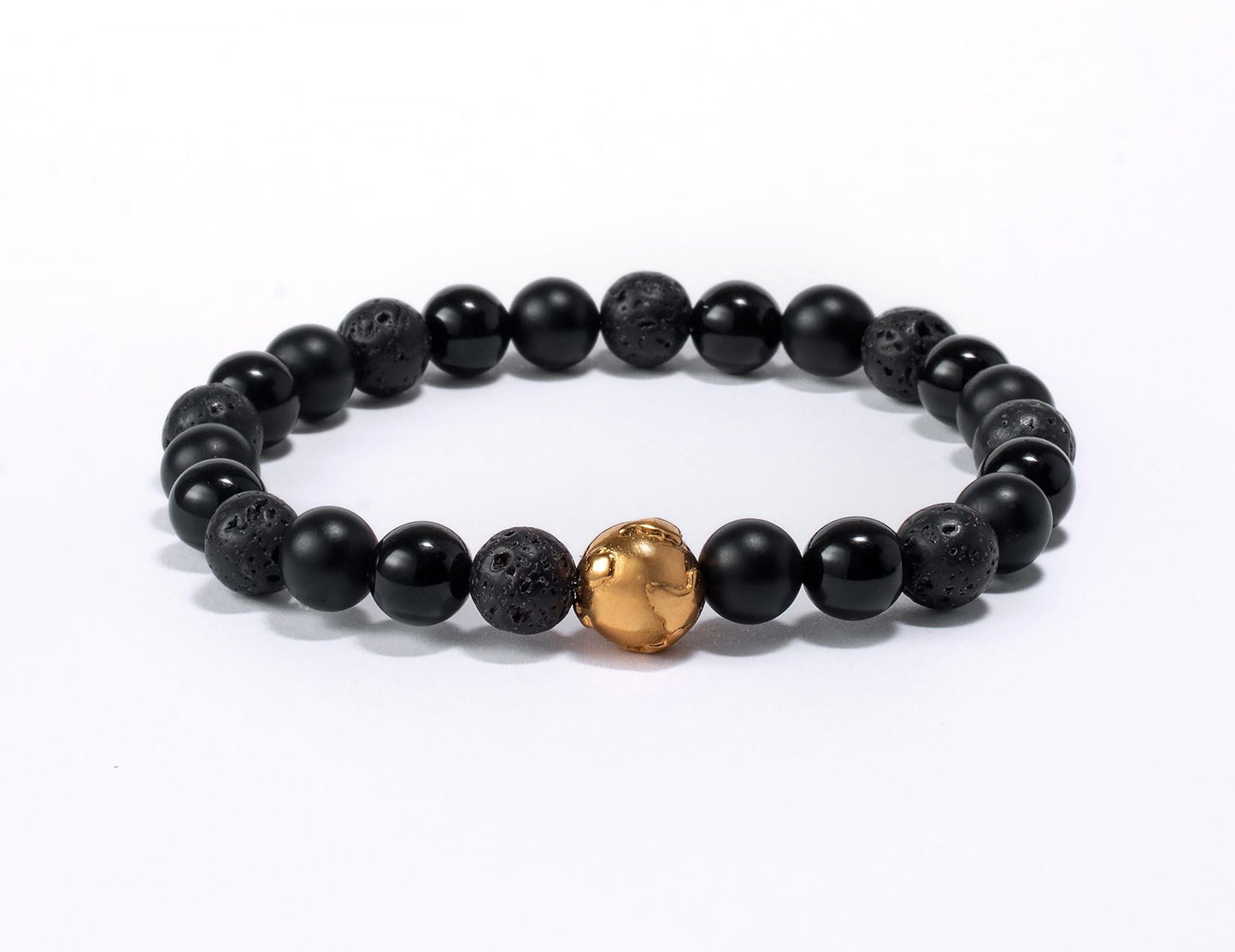 Tourmaline, agate, lava