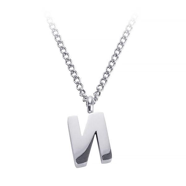 Necklace with initial N