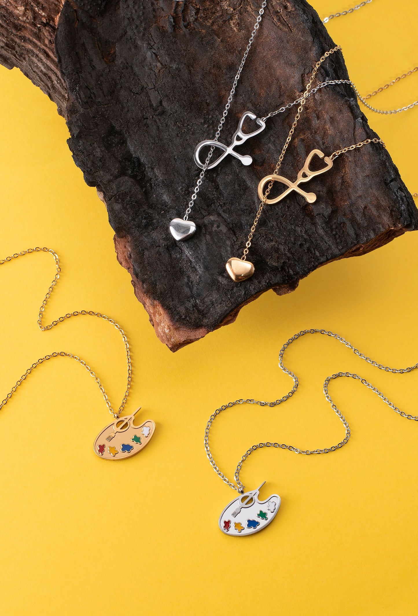 Stethoscope necklace