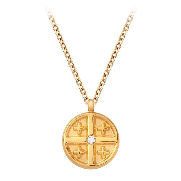 Necklace with the flag of Georgia