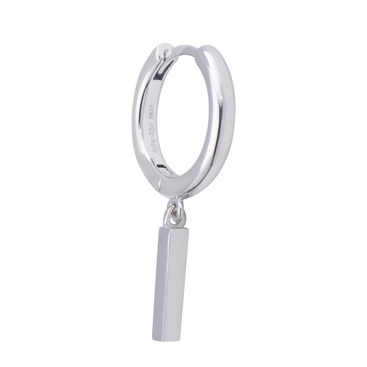Silver earring