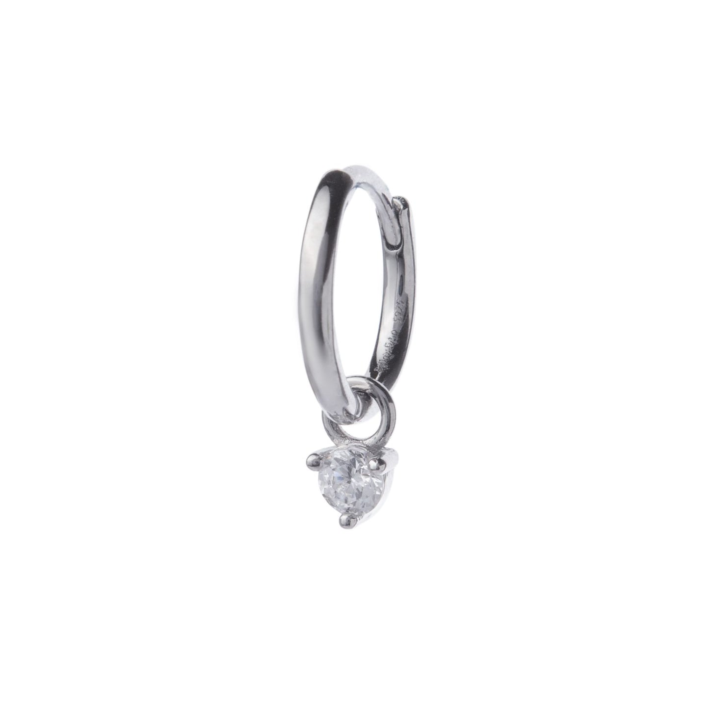 Silver earring
