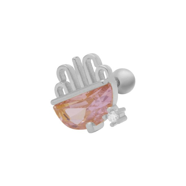 ვერცხლის საყურე პირსინგი