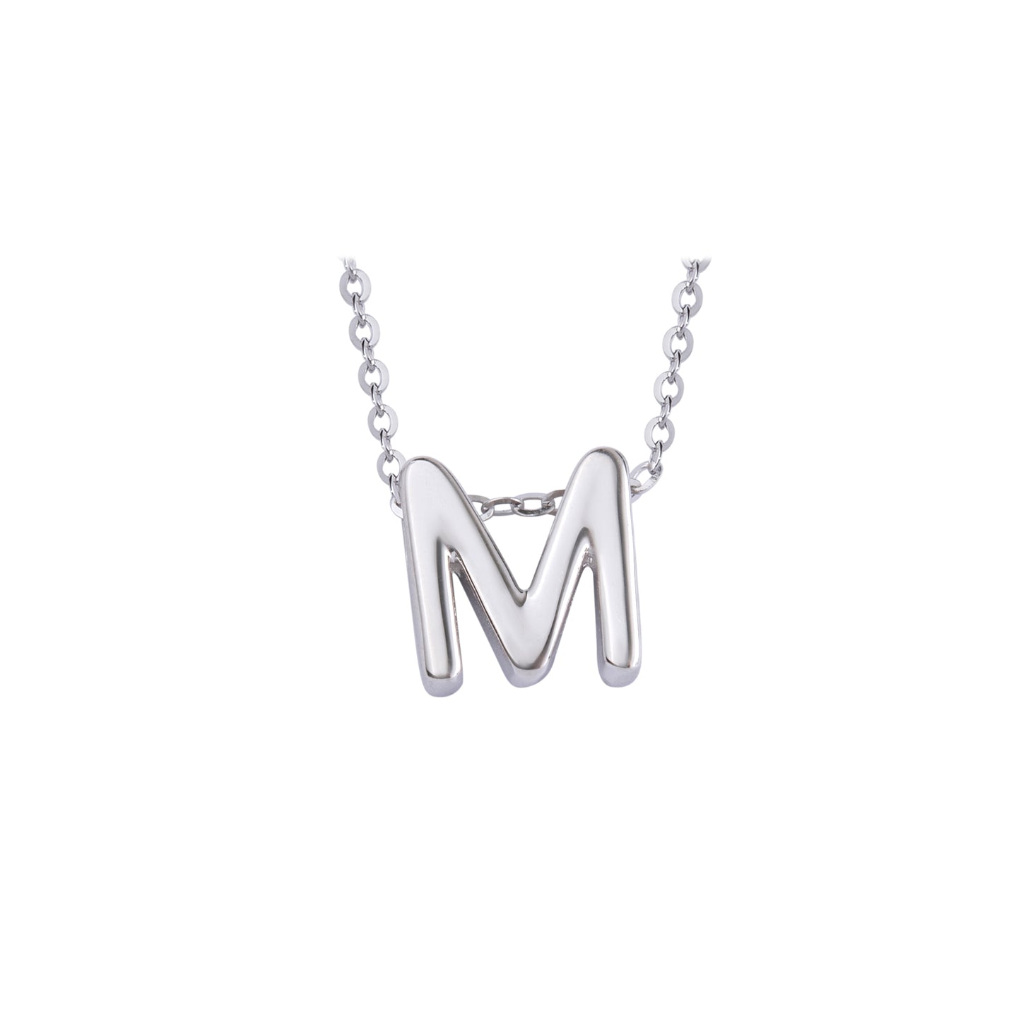 Silver necklace L