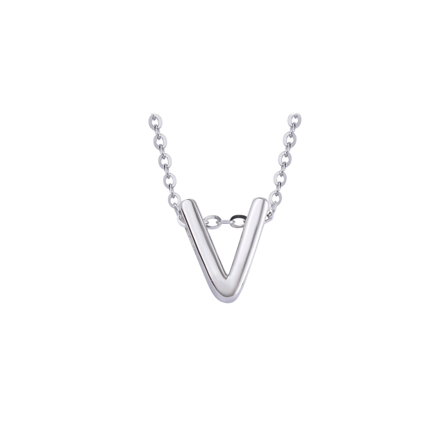 Silver necklace L