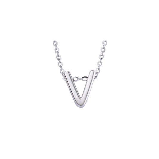 Silver necklace L