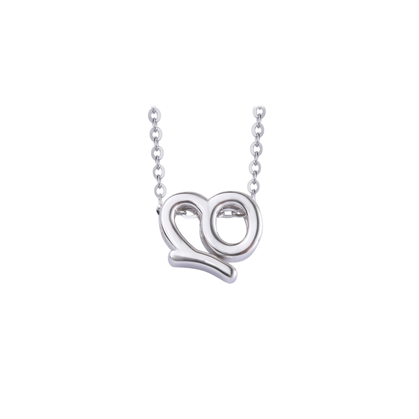 Silver necklace L