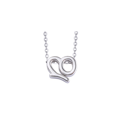 Silver necklace L