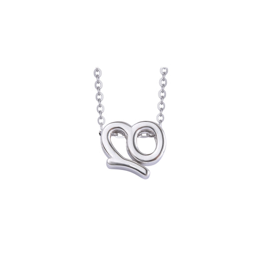 Silver necklace L