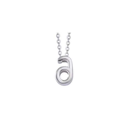 Silver necklace L