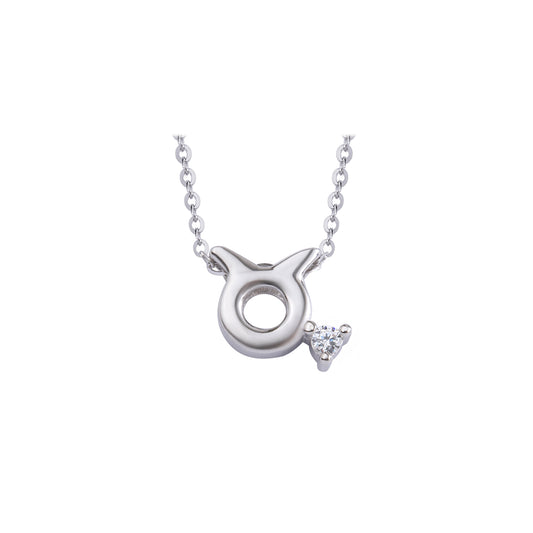 Silver necklace L