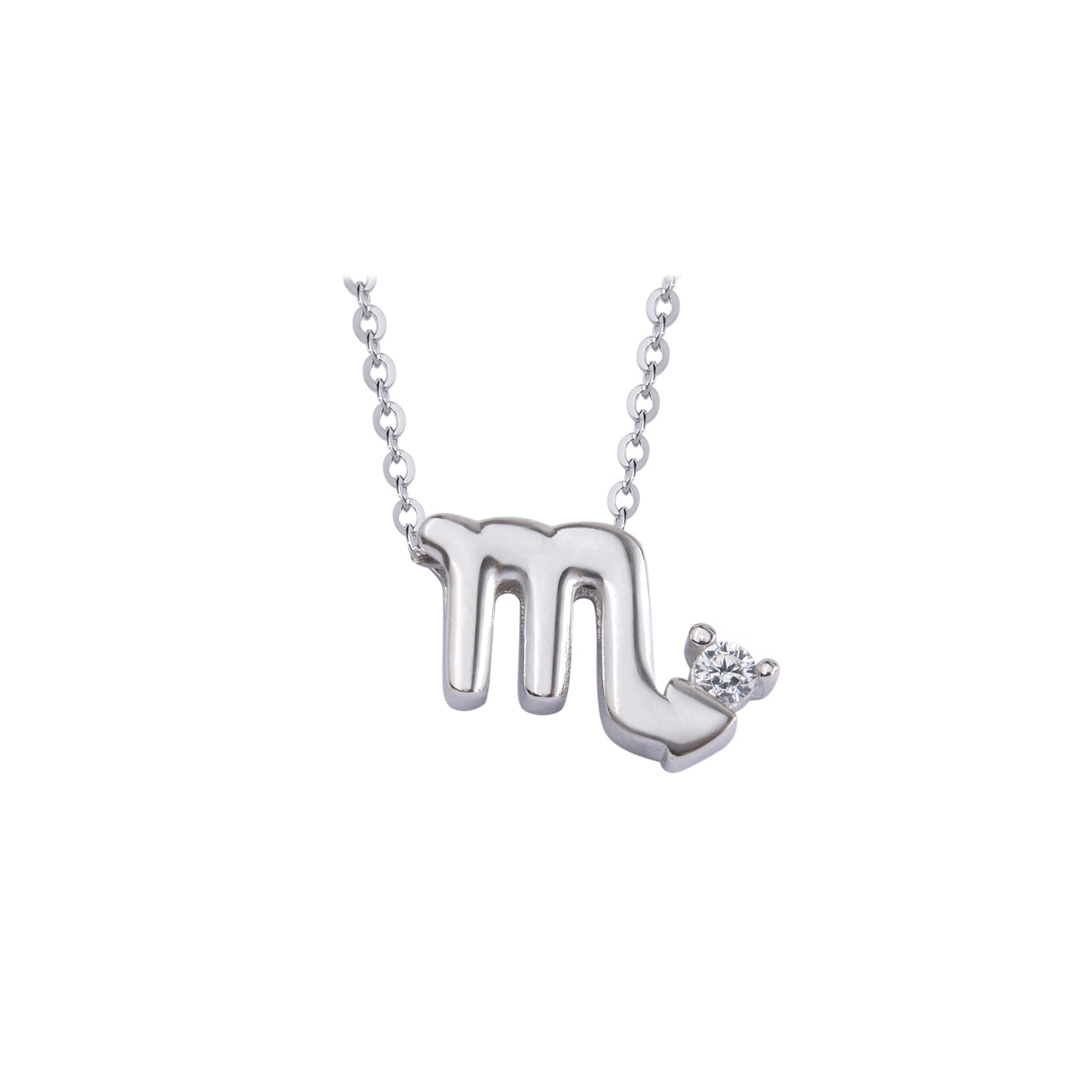 Silver necklace L