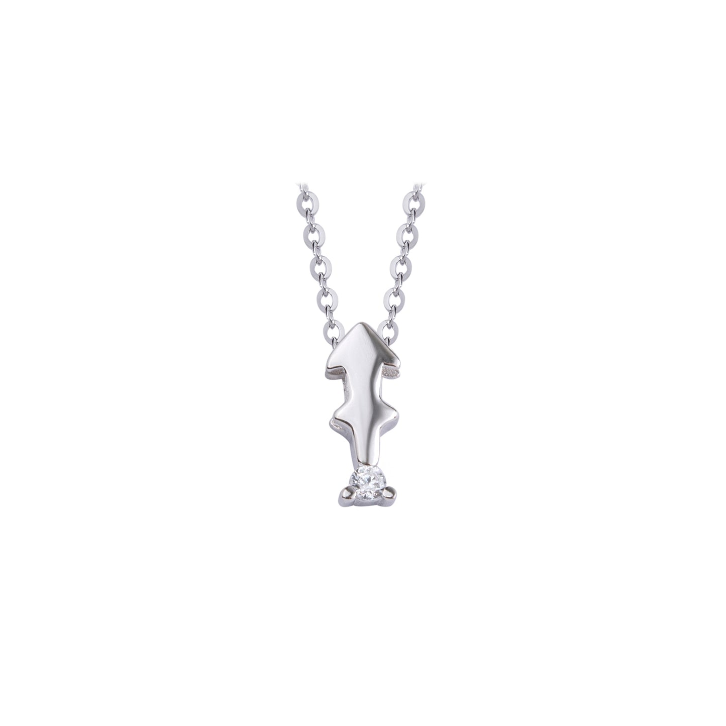 Silver necklace L