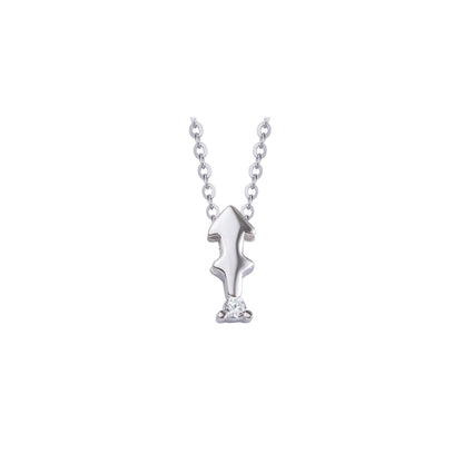 Silver necklace L