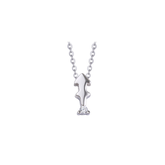 Silver necklace L