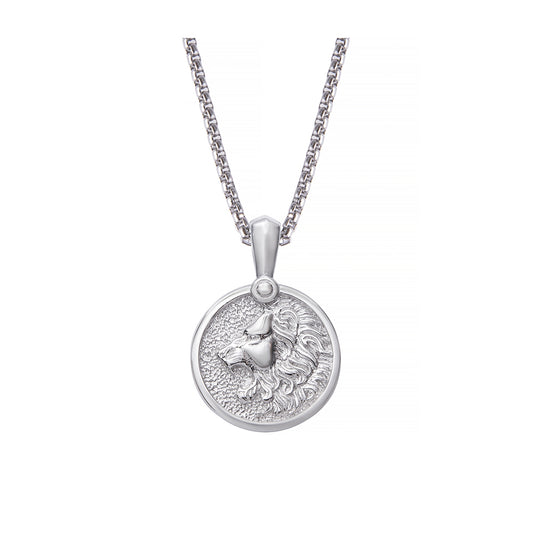 silver necklace 